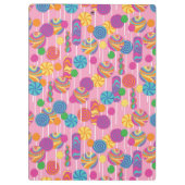 棒つきキャンデーキャンデーパターン クリップボード (裏面)