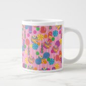 棒つきキャンデーキャンデーパターン ジャンボコーヒーマグカップ (右)