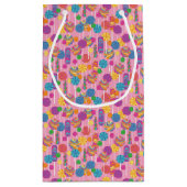 棒つきキャンデーキャンデーパターン スモールペーパーバッグ (裏面)