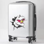 棒つきキャンデークール付き恐竜 シール (スーツケース)