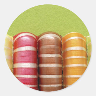 棒つきキャンデーシール ラウンドシール