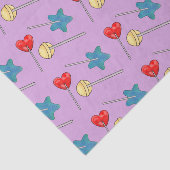 棒つきキャンデースウィートメモリハートスターズカラフルラブ 薄葉紙 (詳細)