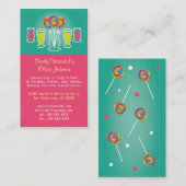 棒つきキャンデースタイルキャンディケータリング名刺 名刺 (正面/裏面)