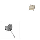 棒つきキャンデースタンプ ラバースタンプ (押印)