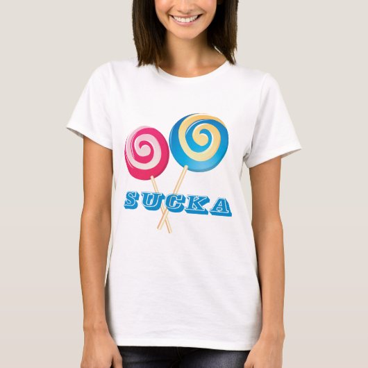 棒つきキャンデースッカ Tシャツ (正面)