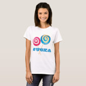棒つきキャンデースッカ Tシャツ (正面フル)