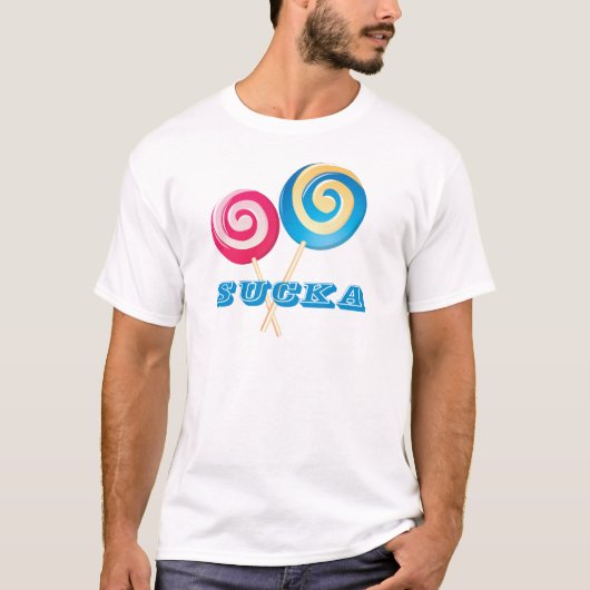 棒つきキャンデースッカ Tシャツ (正面)