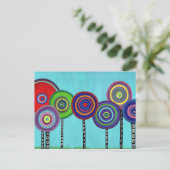 棒つきキャンデーツリー ポストカード (スタンド正面)