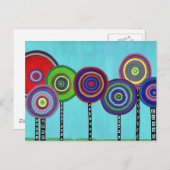 棒つきキャンデーツリー ポストカード (正面/裏面)