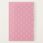 棒つきキャンデーピンクとカスタム年 プランナー手帳 (裏面)