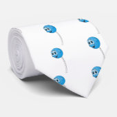 棒つきキャンデーブルーベリー漫画 ネクタイ (ロール)