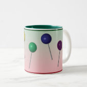 棒つきキャンデーマググ ツートーンマグカップ (正面右)