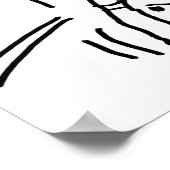 棒つきキャンデーマンは棒つきキャンデーと釣り合い法を行っている ポスター (角)