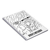 棒つきキャンデーマンは騎士道だ ノートブック (右側)