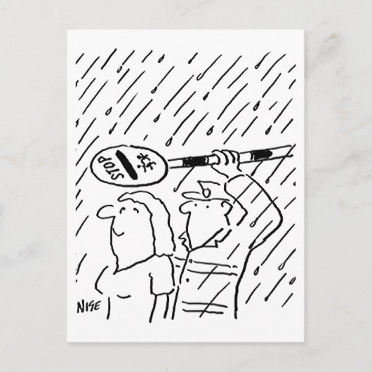 棒つきキャンデーマンは騎士道だ ポストカード (正面)