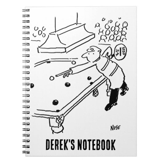 棒つきキャンデーマン遊ズスヌーカー ノートブック (正面)