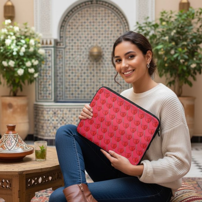 棒つきキャンデーラップトップスリーブ ラップトップスリーブ (クリエイターアップロード済み)