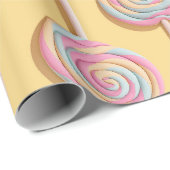 棒つきキャンデーラップ紙 ラッピングペーパー (ロールコーナー)