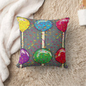 棒つきキャンデーラブ クッション (ブランケット)