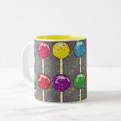 棒つきキャンデーラブ ツートーンマグカップ (正面左)