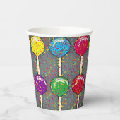 棒つきキャンデーラブ 紙コップ (左)