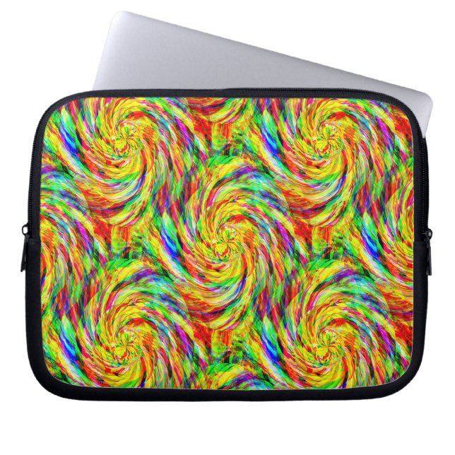 棒つきキャンデーランド…... ラップトップスリーブ (正面)