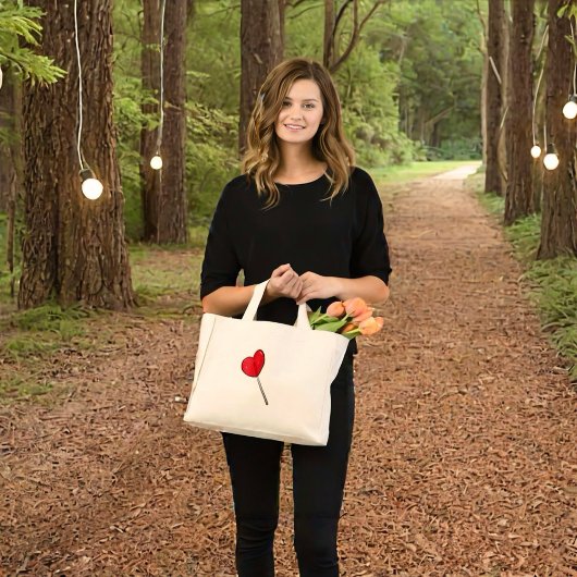 棒つきキャンデーラージトートバッグ ミニトートバッグ