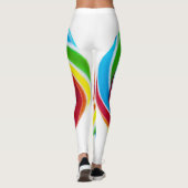 棒つきキャンデーレインボースワール レギンス (裏面)