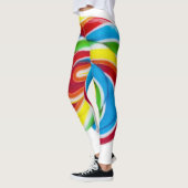 棒つきキャンデーレインボースワール レギンス (左)