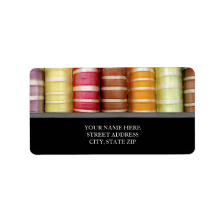 棒つきキャンデー住所 シール