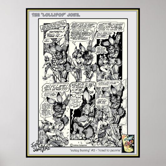 棒つきキャンデー冗談! ポスター (正面)