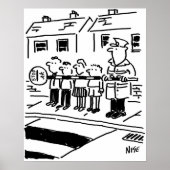 棒つきキャンデー男が棒つきキャンデーを使って壁を作る ポスター (正面)