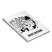 棒つきキャンデー男と結婚する男 ノートブック (右側)