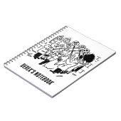 棒つきキャンデー男と結婚する男 ノートブック (左側)