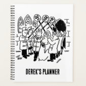 棒つきキャンデー男と結婚する男 プランナー手帳 (正面)