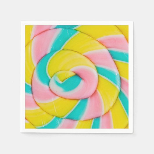 棒つきキャンデー紙ナプキン スタンダードカクテルナプキン (正面)