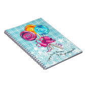 棒つきキャンデー菓子レシピ手帳 ノートブック (右側)