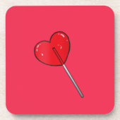 棒つきキャンデー飲料用コースター コースター (正面)