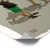 棒つきキャンデー ポスター (角)