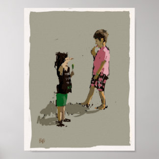 棒つきキャンデー ポスター