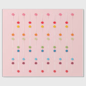 棒つきキャンデー ラッピングペーパー (フラット)