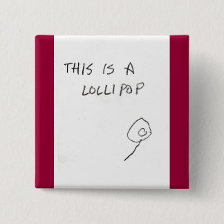 棒つきキャンデー 缶バッジ