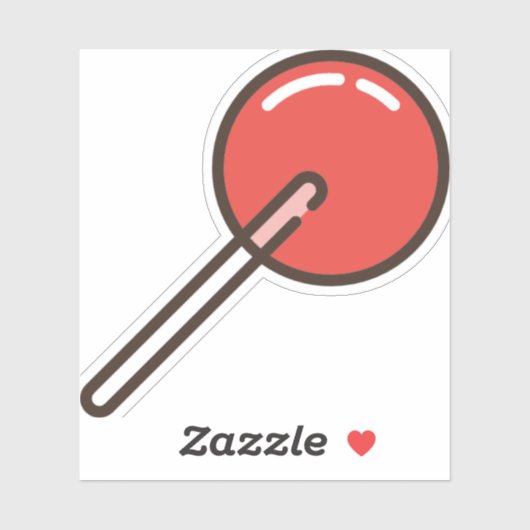 棒つきキャンデー-1 シール (シート)