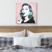 棒つきキャンデー`25 キャンバスプリント (インサイチュ (寝室))