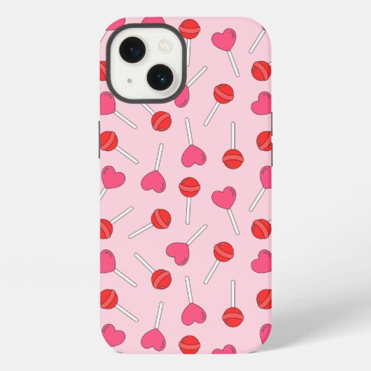 棒つきキャンデー iPhoneケース (裏面)