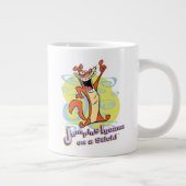 棒でイグアナを跳び上げ！™ ジャンボコーヒーマグカップ (右)