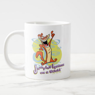 棒でイグアナを跳び上げ!™ ジャンボコーヒーマグカップ