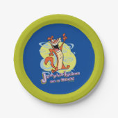 棒でイグアナを跳び上げ!™ ペーパープレート (正面)