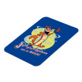 棒でイグアナを跳び上げ!™ マグネット (左側)