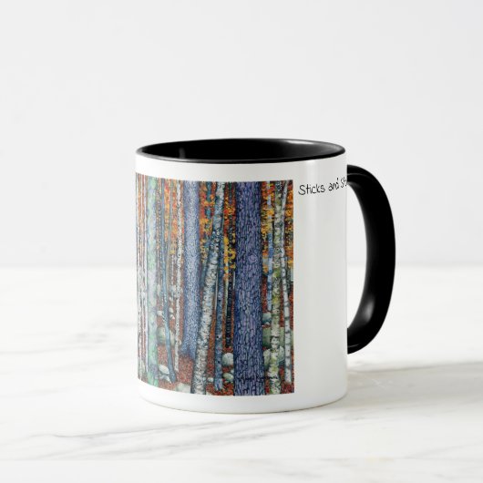 棒と石のマグ マグカップ (正面右)